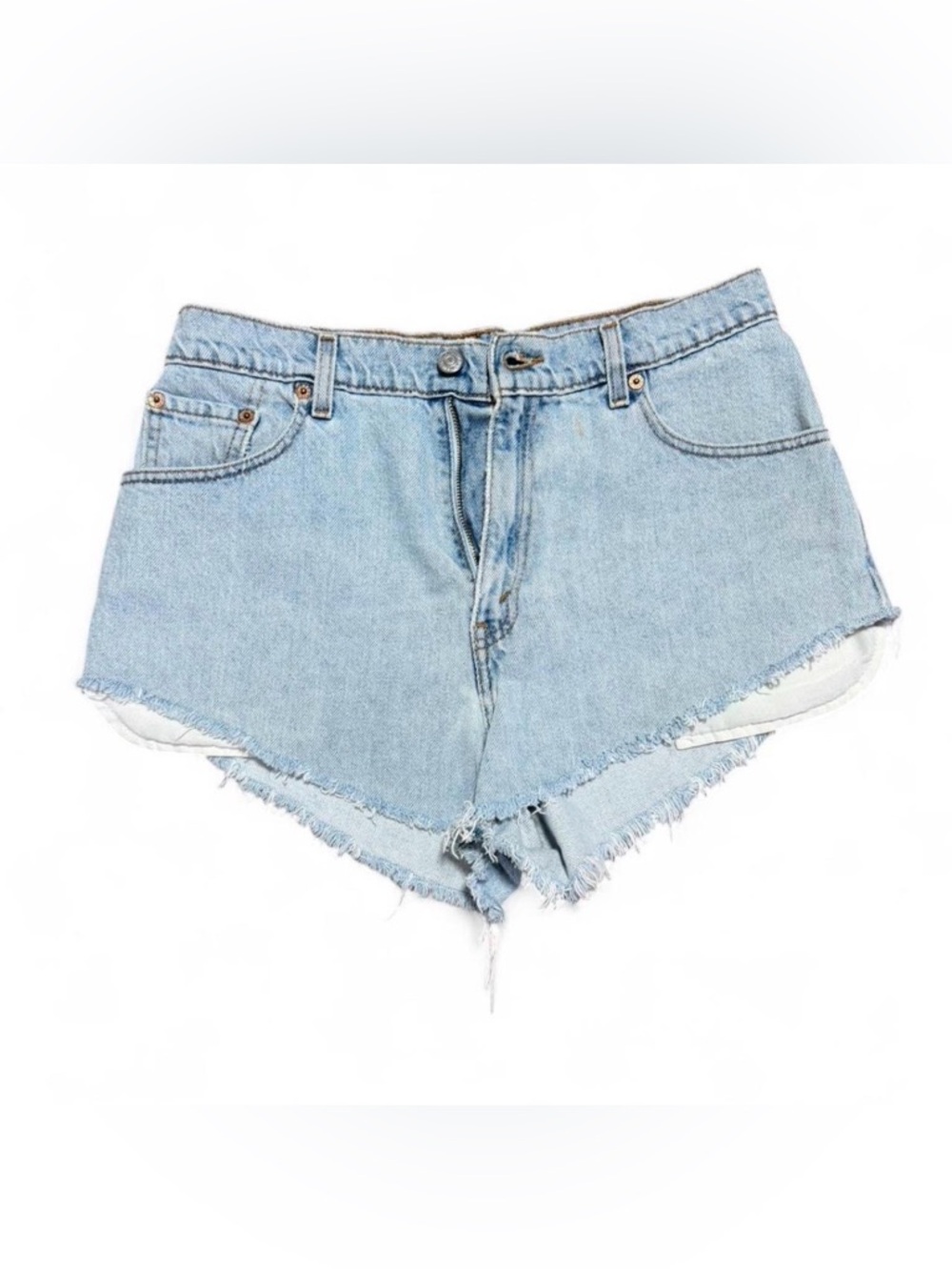 Vintage Levi's Light Blue Cutoff Denim Shorts